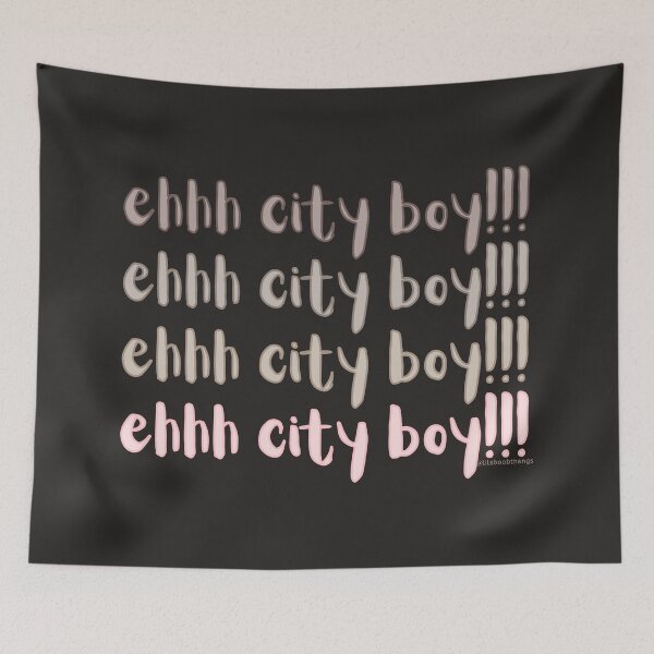 Item preview, Ehhh city boy?? v3. | @lilsboobthangs designed and sold by lilsboobthangs.