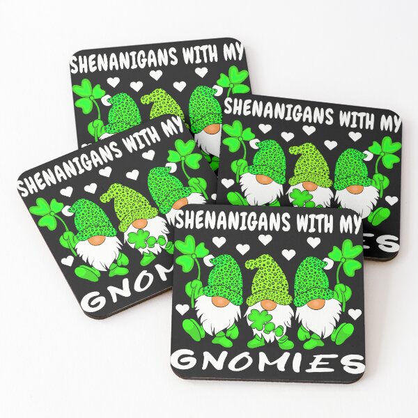 Item preview, Shenanigans With My Gnomies St Patrick's Day Gnome Shamrock designed and sold by TotalDesine.