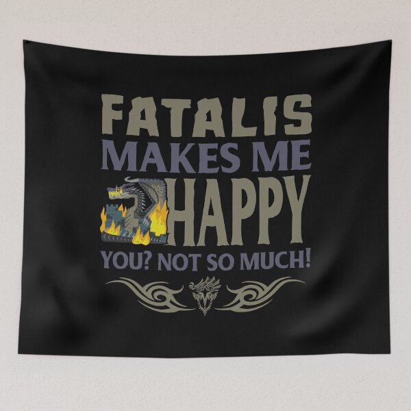 Item preview, FATALIS MAKES ME HAPPY designed and sold by EXION CREW.