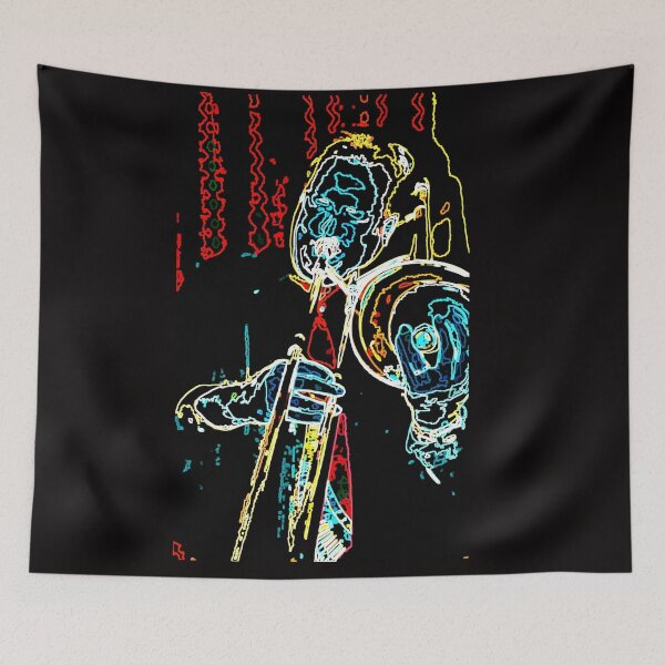 Item preview, Neon Waves of Jazz Trombone designed and sold by Lynn Bly.