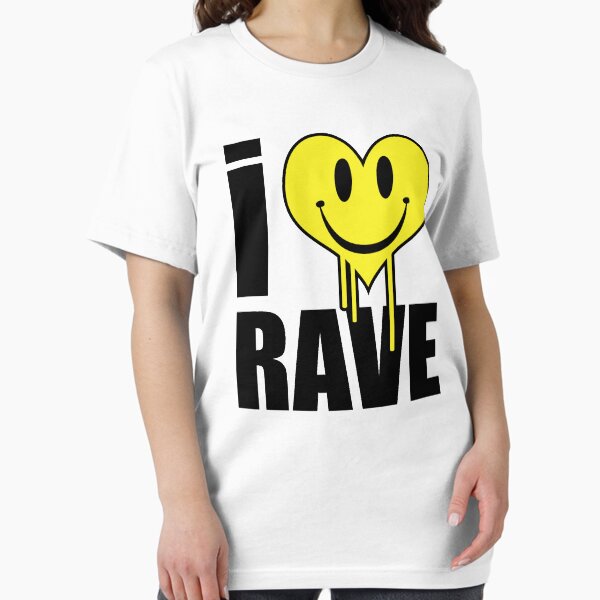 Item preview, I Love Rave Music Quote designed and sold by quarantine81.