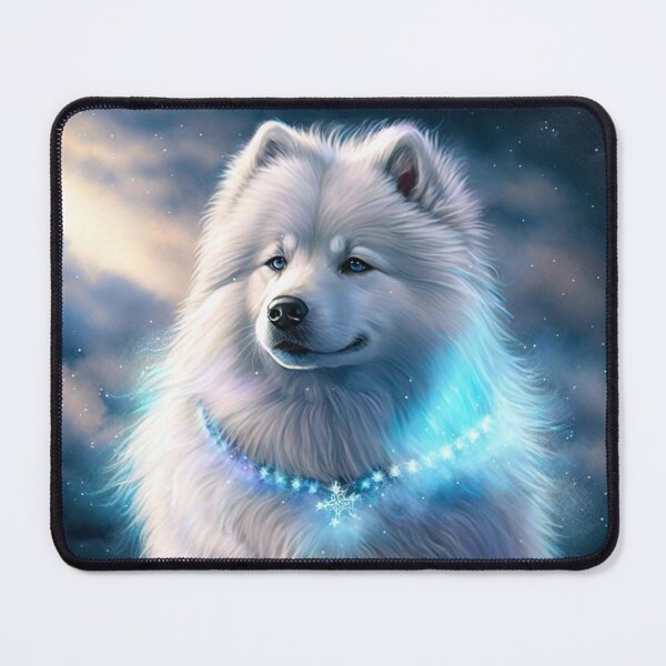 Item preview, Glowing Samoyed designed and sold by Nocturne Paws.