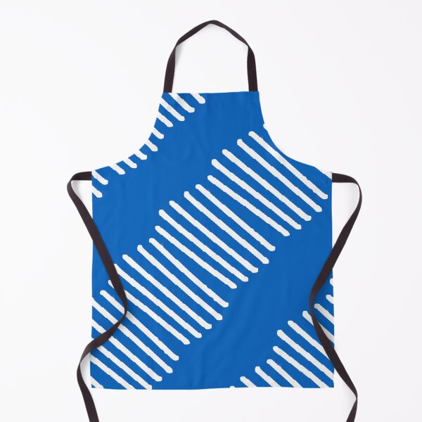Item preview, Blue and white diagonal abstract lined pattern designed and sold by by-jwp.