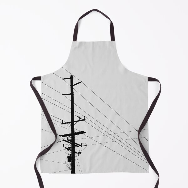 Item preview, Electricity wires pylon landscape designed and sold by TinyArtCorner.