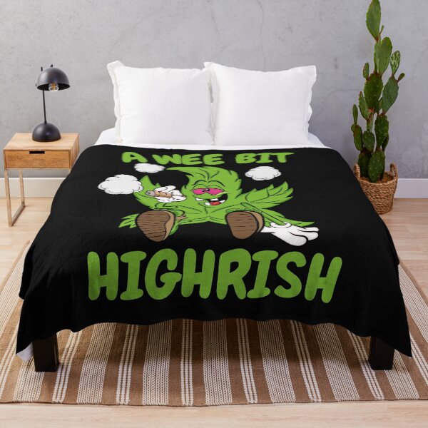 Item preview, A Wee Bit Highrish Funny Weed Marijuana St Patricks Day designed and sold by TotalDesine.
