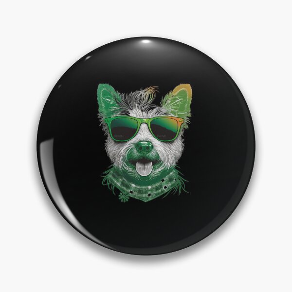 Item preview, Funny Yorkshire st patricks day Irish Dog saint patrick day designed and sold by Cheeeeky.