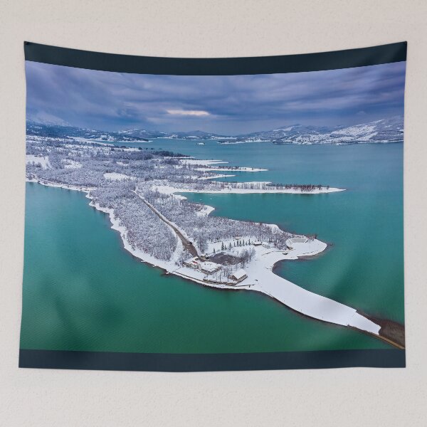 Item preview, Pezoula plage - Lake Plastiras designed and sold by Hercules Milas.