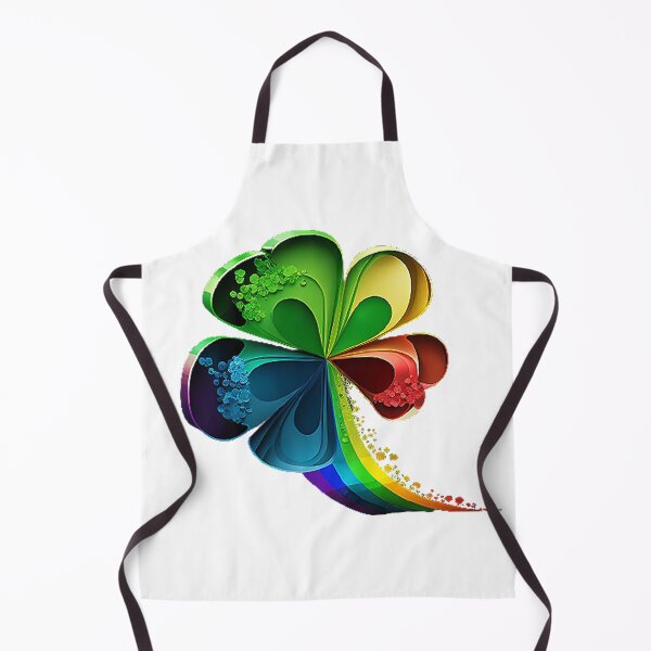 Item preview, Rainbow 4 Leaf Clover For St.Patrick's Day  designed and sold by T3goods.