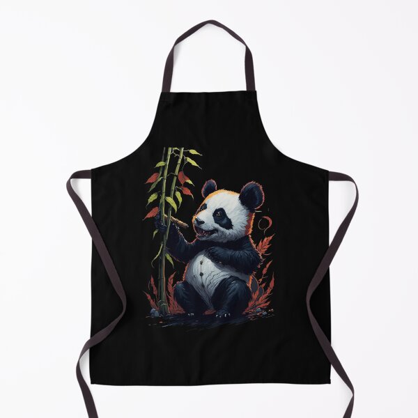 Item preview, Cute Panda Design - Adorable Panda with Bamboo Leaves" designed and sold by Digitlartmaster.
