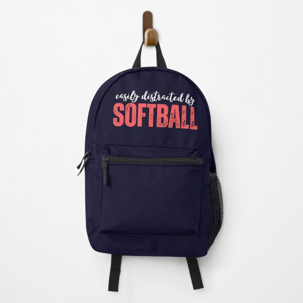 Item preview, Easily Distracted By Softball Mom designed and sold by SunfullyYours.