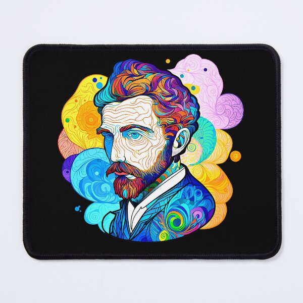 Item preview, Van Gogh abstract illustration designed and sold by theZandako.