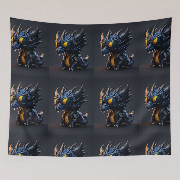 Item preview, cool baby dragon designed and sold by Grimspencilart.