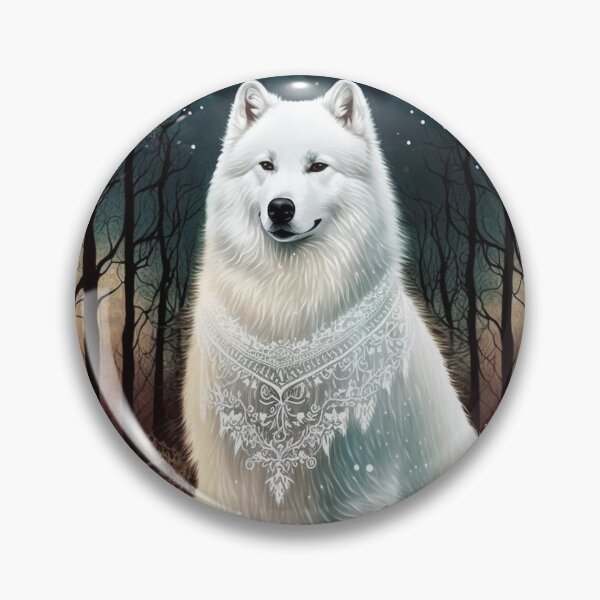 Item preview, Heavenly Samoyed  designed and sold by Nocturne  Paws.