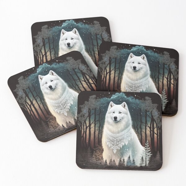 Item preview, Heavenly Samoyed  designed and sold by Nocturne  Paws.