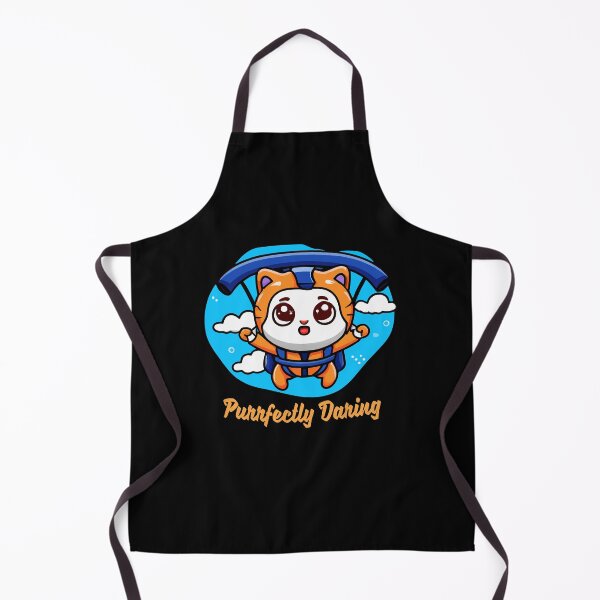 Item preview, Feline Adventure: Purrfectly Daring Cat Goes Skydiving designed and sold by Colorful Dreams.