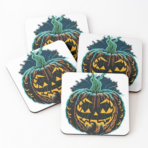 Item preview, Spooky Halloween Pumpkin - Scary Jack-O'-Lantern Design designed and sold by Digitlartmaster.
