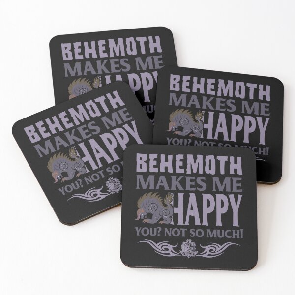 Aperçu de l'œuvre BEHEMOTH MAKES ME HAPPY créée et vendue par EXION CREW.