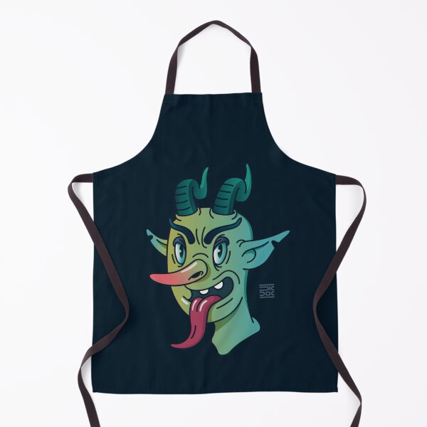Item preview, Little demon | deep blue background designed and sold by DicDoc.