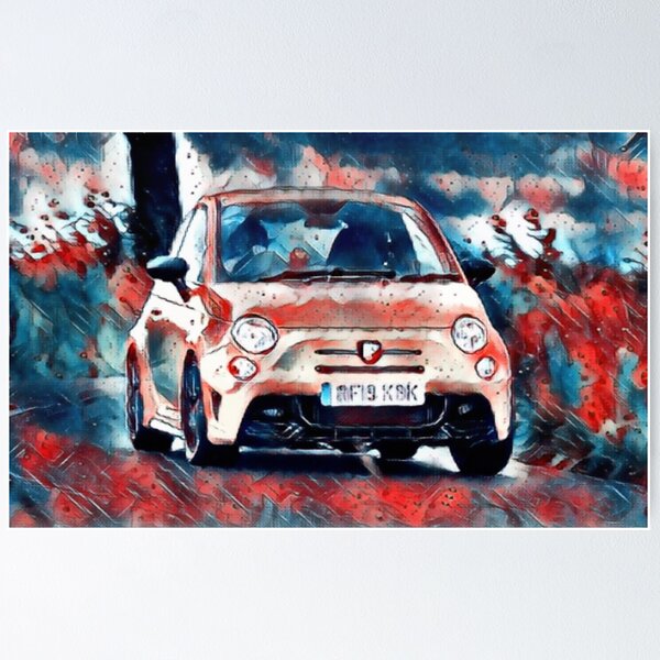 | Fiat Abarth Sale Redbubble Posters for 500
