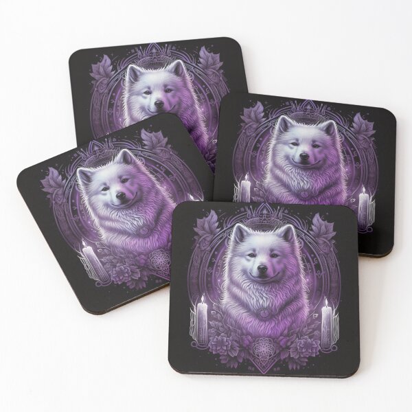 Item preview, Enigmatic Samoyed designed and sold by Nocturne  Paws.