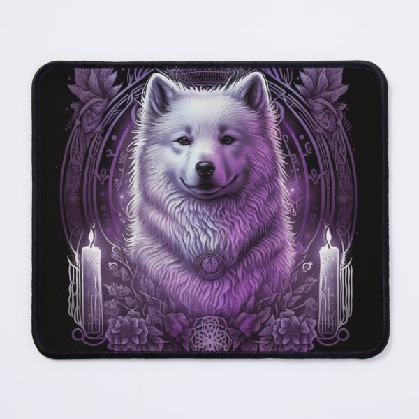 Item preview, Enigmatic Samoyed designed and sold by Nocturne Paws.
