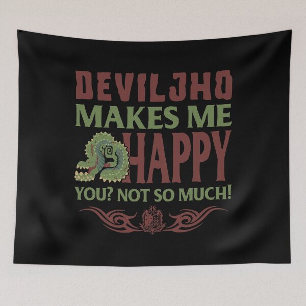 Item preview, DEVILJHO MAKES ME HAPPY designed and sold by EXION CREW.
