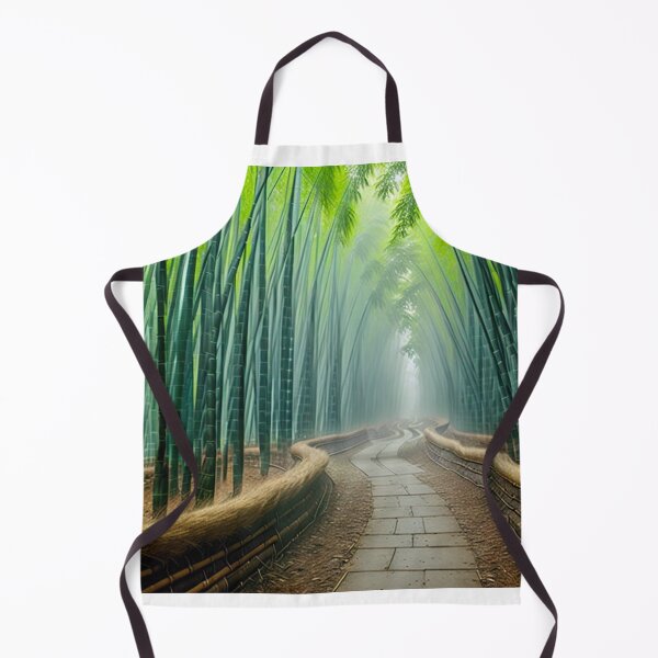 Item preview, A Serene Misty Morning In A Bamboo Forest Ai Generated Art designed and sold by AiGens.