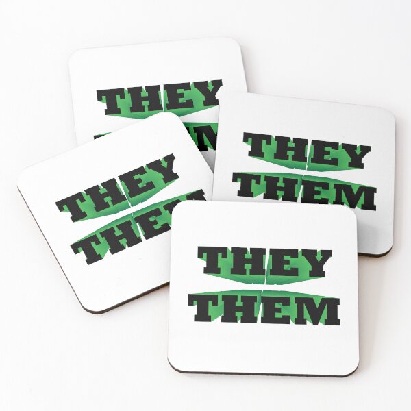 Item preview, they/them pronouns designed and sold by etc.studio.