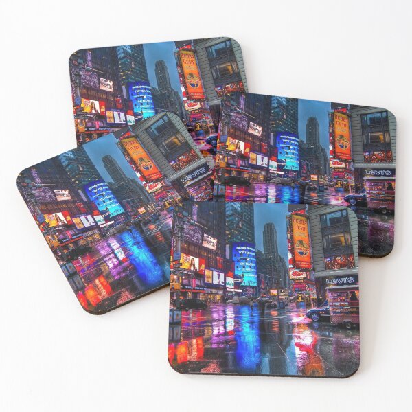 Item preview, Manhattan Skyline in Vivid Colors designed and sold by trendarmy.