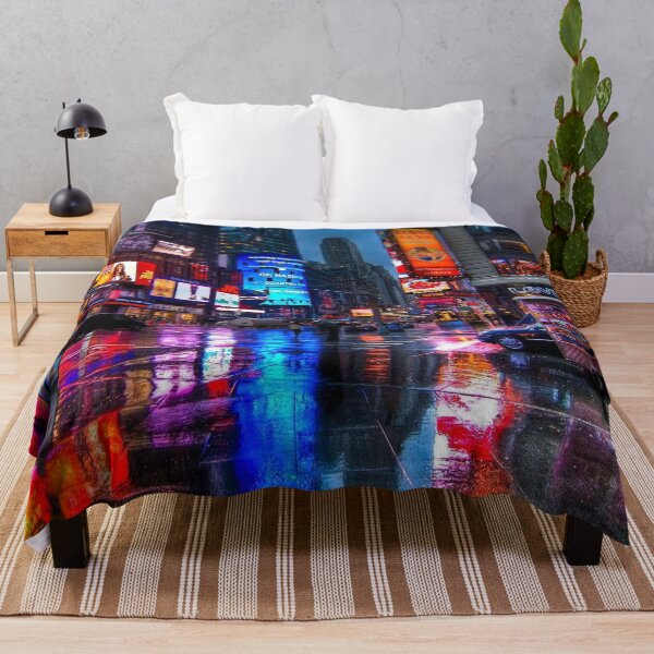Item preview, Manhattan Skyline in Vivid Colors designed and sold by trendarmy.
