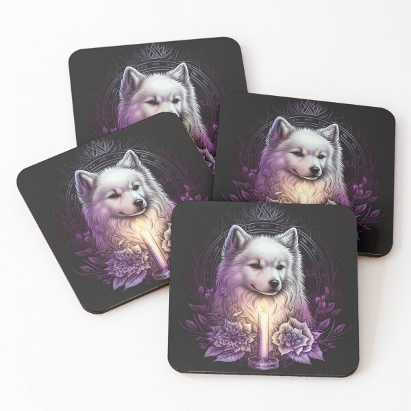 Item preview, Gothic Samoyed designed and sold by Nocturne  Paws.