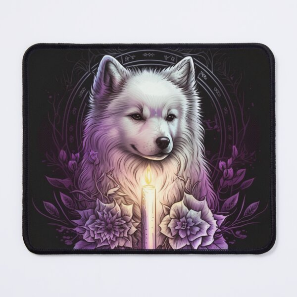 Item preview, Gothic Samoyed designed and sold by Nocturne Paws.