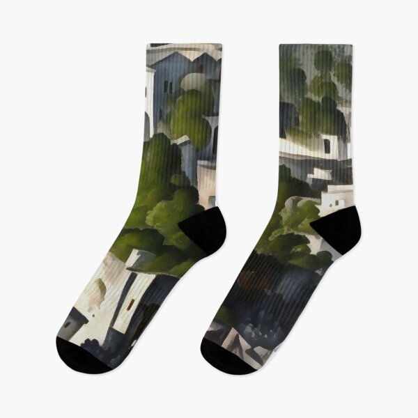Item preview, Kayakoy Fethiye The Ghost Village Abstract Art designed and sold by taiche.