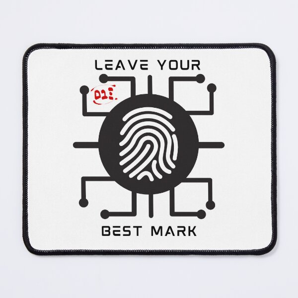 Item preview, Leave your Best Mark - Fun Phrases designed and sold by royumi.