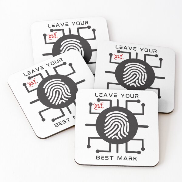 Item preview, Leave your Best Mark - Fun Phrases designed and sold by royumi.