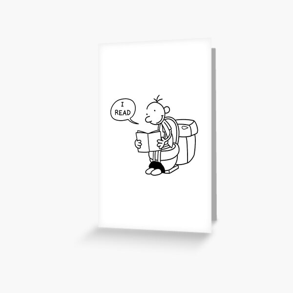 Item preview, WIMPY KID I READ  designed and sold by cheapfan.