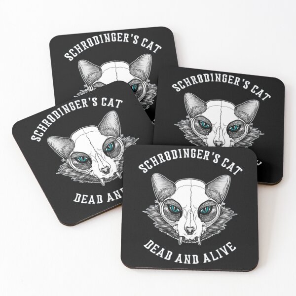 Item preview, Schrodinger's Cat Dead And Alive designed and sold by Sameart ⭐⭐⭐⭐⭐.