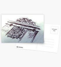 on the rails Postcards
