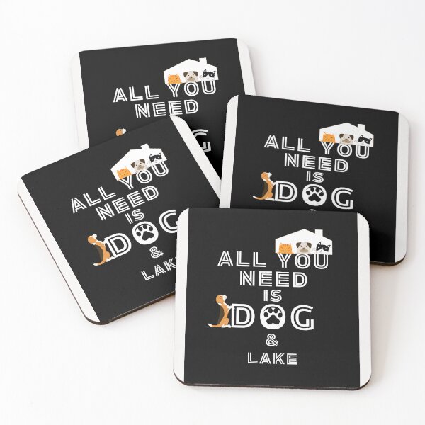 Item preview, all you need is a dog and a lake designed and sold by keevatee.