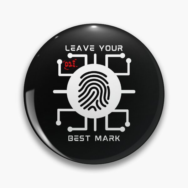 Item preview, Leave your Best Mark - Fun Phrases (dark) designed and sold by royumi.