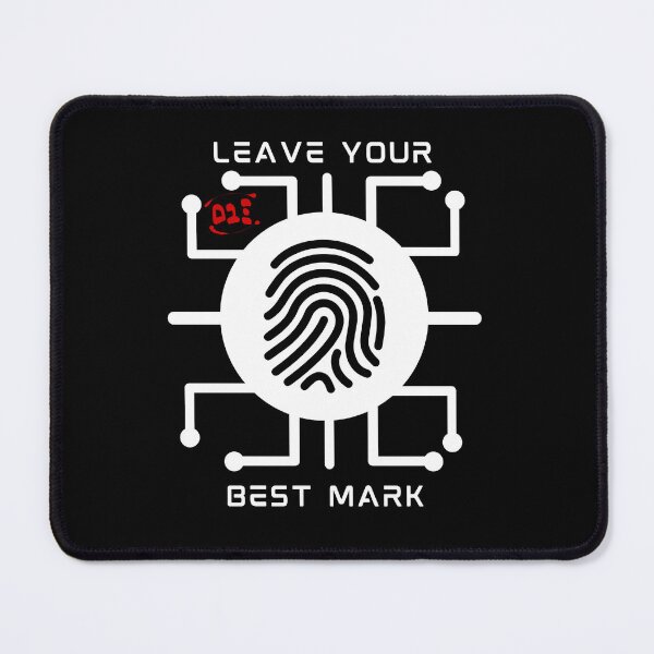 Item preview, Leave your Best Mark - Fun Phrases (dark) designed and sold by royumi.