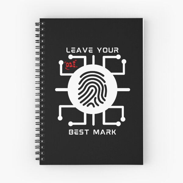 Item preview, Leave your Best Mark - Fun Phrases (dark) designed and sold by royumi.