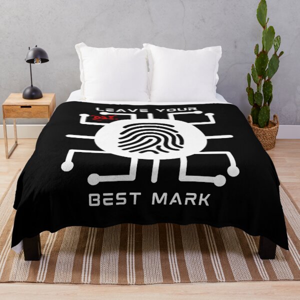 Item preview, Leave your Best Mark - Fun Phrases (dark) designed and sold by royumi.