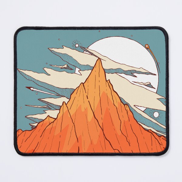 Item preview, Spring orange peak designed and sold by Swadeillustrations.