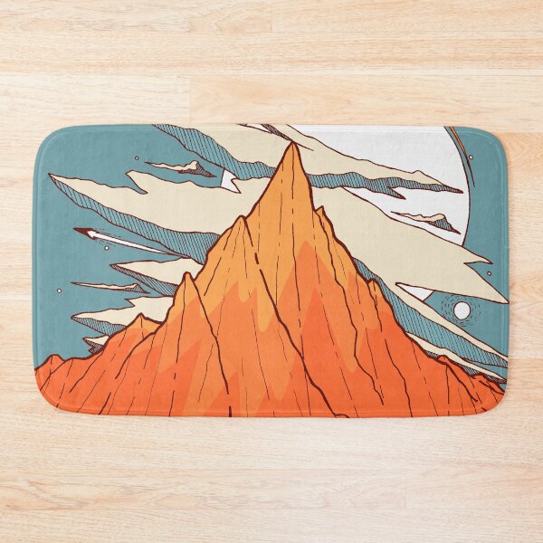 Item preview, Spring orange peak designed and sold by Swadeillustrations.
