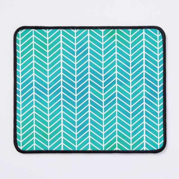 Item preview, Turquoise Herringbone Pattern designed and sold by inspirationzgal.