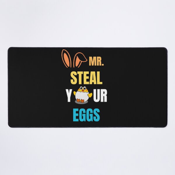 Item preview, Mr Steal Your Eggs designed and sold by AI Creations ⭐⭐⭐⭐⭐.