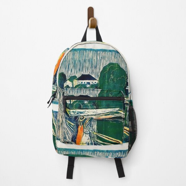 Item preview, The Girls on the Bridge (1918) by Edvard Munch. designed and sold by CristalleLisa.