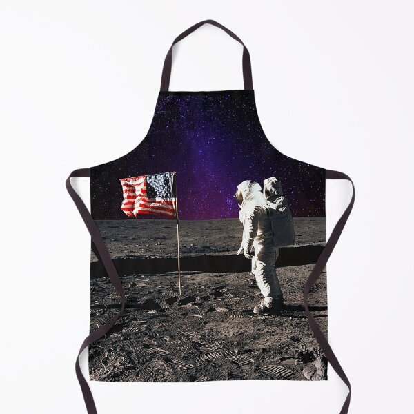Item preview, Buzz Aldrin and the U.S. Flag on the Moon, Apollo 11 designed and sold by trendistudio.
