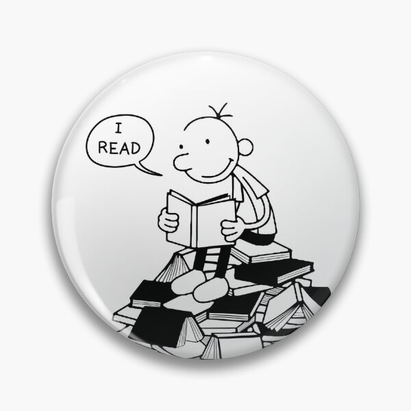 Aperçu de l'œuvre WIMPY KID je lis des livres créée et vendue par cheapfan.